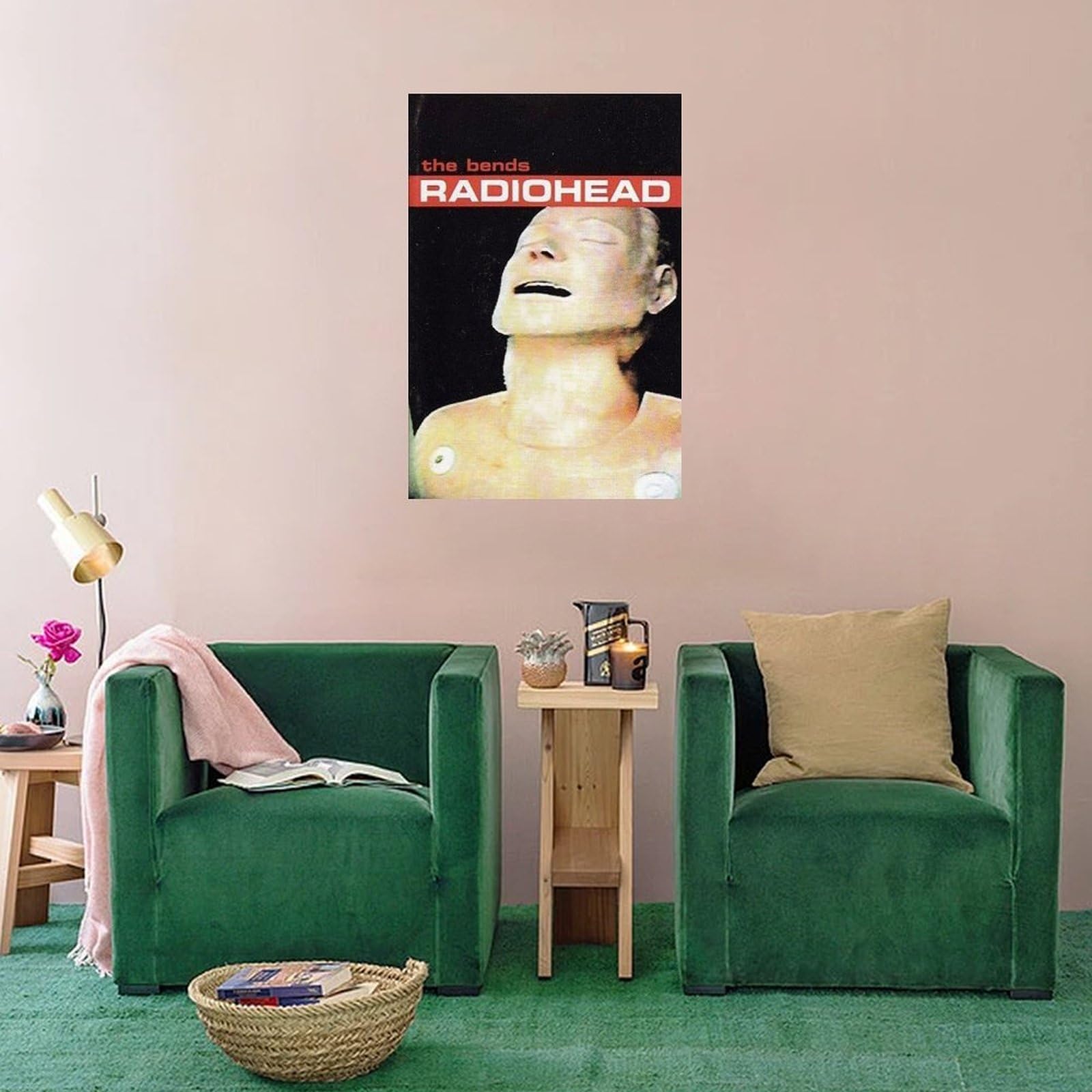 Amazon.com: GZYL Radiohead The Bends Canvas Poster, 12x18
